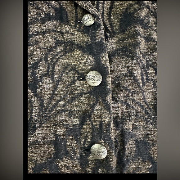 Silverado New Mexico Floral Tapestry Chenille Western Cropped Vest Women’s M EUC - Picture 4 of 7